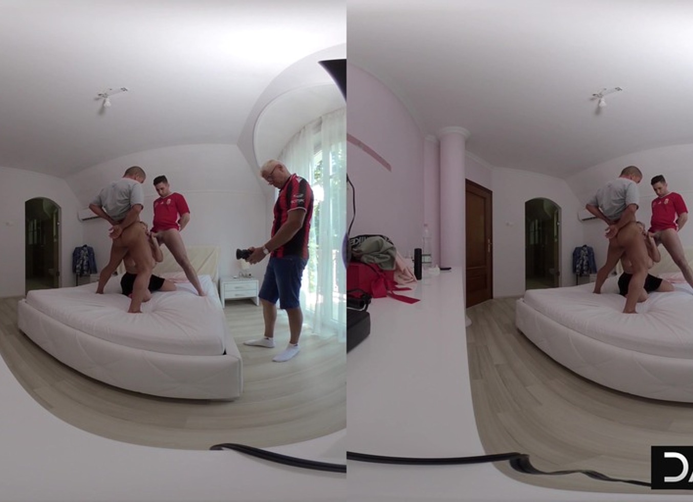 Deep Throating Pornstar Lana Wolf Gags On Brad Knight's Huge Dick