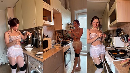 Russian dish - Syrniki