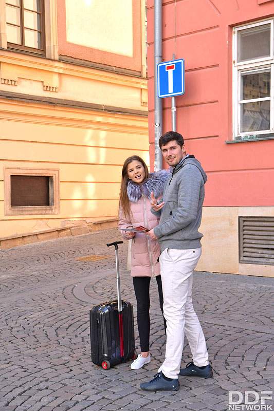 Sarah Kay is lost in the streets but finds herself pussy fucked  #2