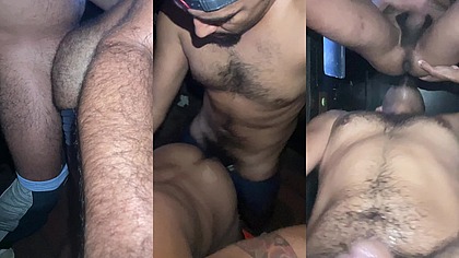 Homem branco encontra amante gay em um glory holle.