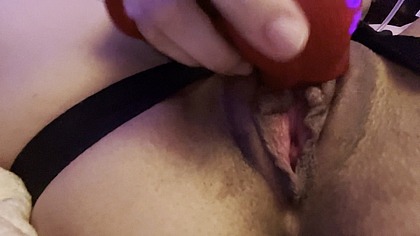 Vibrating Big Clit Until Multiple Orgasms