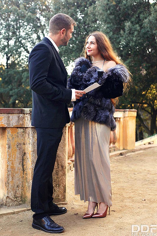 Fresh Air, Deep Throat: Brunette Petite Blows Massive Dick #2