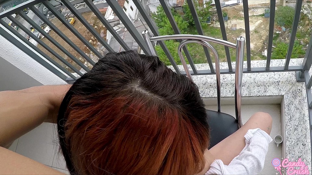 натерла їй дупу після сніданку на балконі (Candy Crush, Mano Nico) creampied her ass after breakfast on the balcony (Candy Crush, Mano Nico)