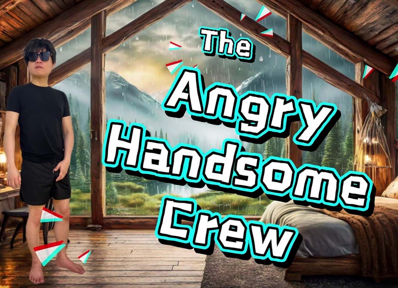 A Scary Encounter With A Muscular Handsome Angry Crew In The Burger Store