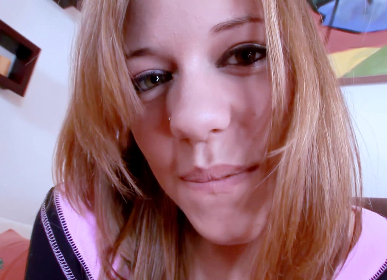 Petite Blonde Nicole Ray Gets Her Shaved Pussy Pounded And Face Glazed With Cum