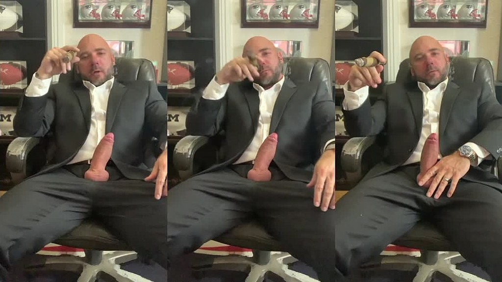 cigar smoking with a raging hard-on in a suit! (Jason Collins) cigar smoking with a raging hard-on in a suit! (Jason Collins)