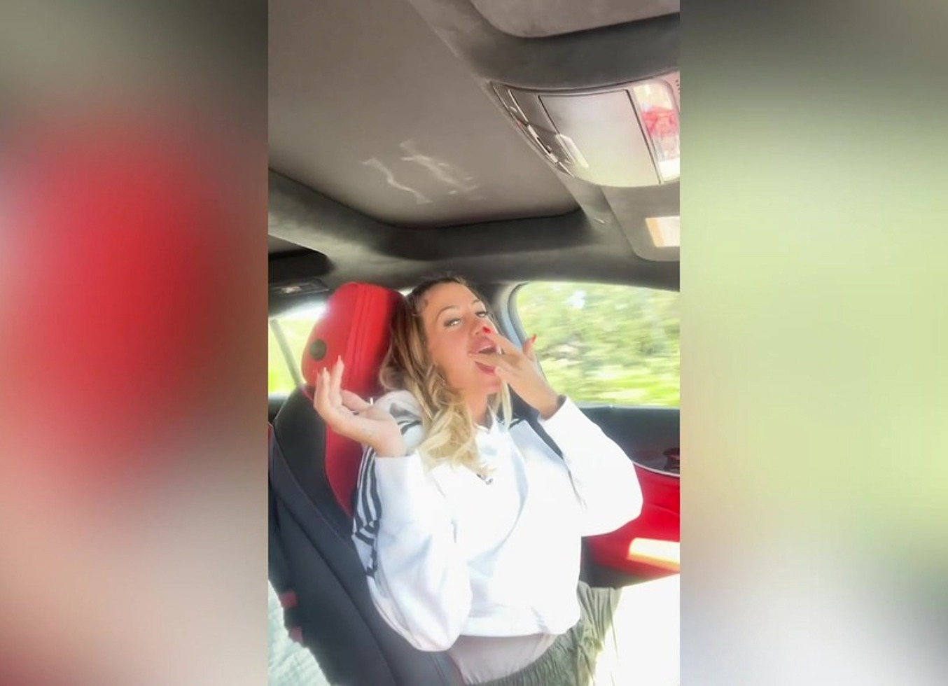 Marika Milani Takes All My Cock in Her Mouth While I'm Driving