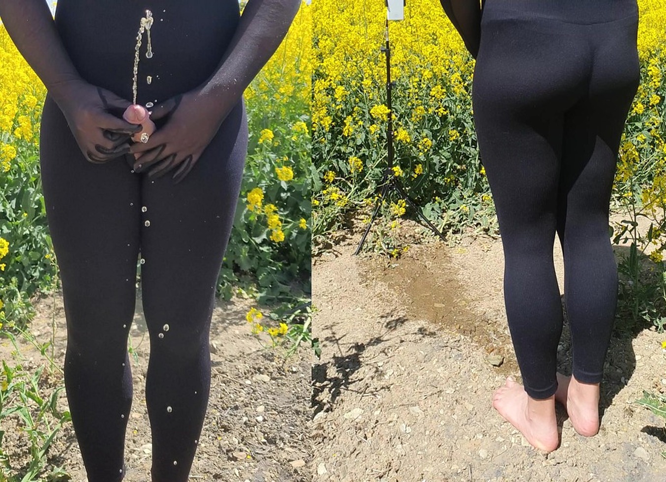 Piss And Cum In Rasp Field