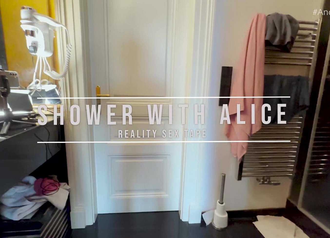 Toilet Whore MILF Alice Maze Drinks Morning Piss And Gets Fucked In The Ass