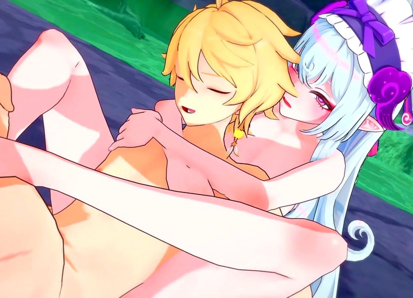 Yumemizuki Wet Therapy Session Fucking At Onsen - Genshin Impact Hentai