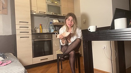 Tried on your wife's sweaty, smelly heels