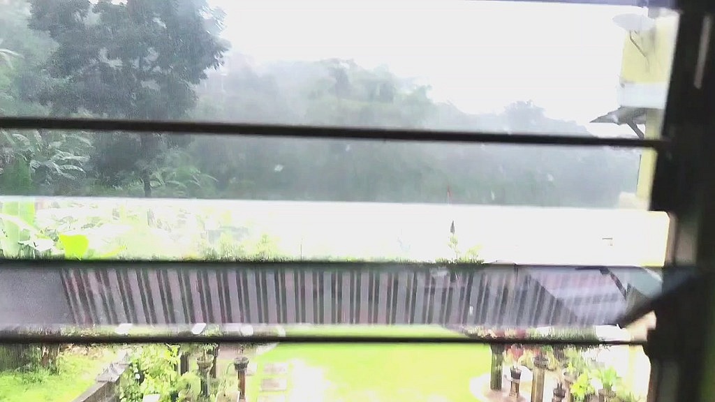 Private Rainy Afternoon From Backdoor - Real Amateur Couple