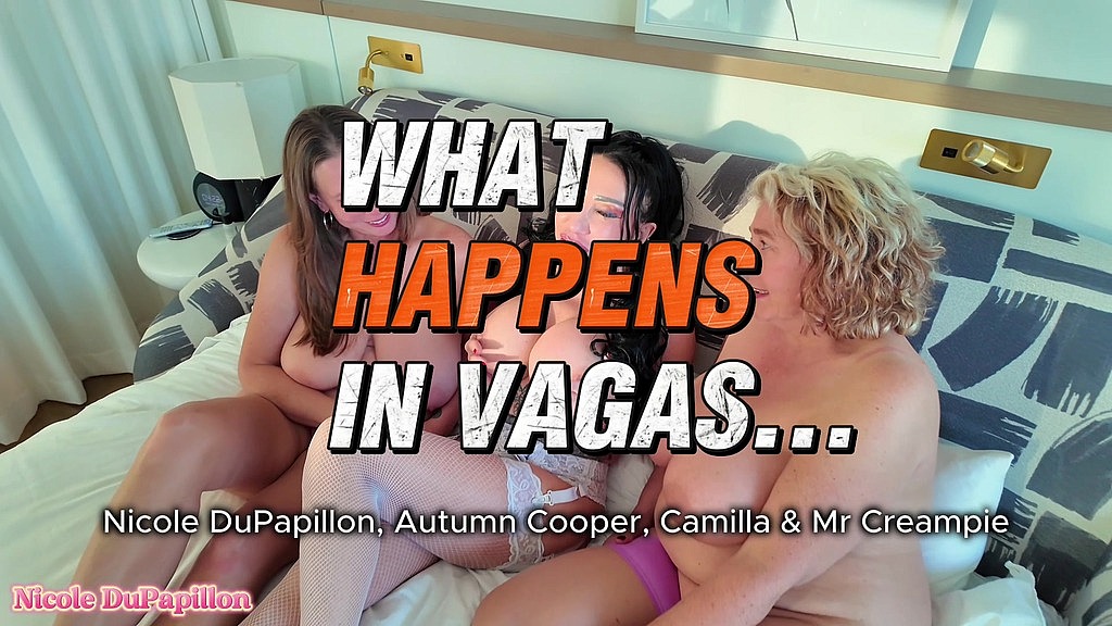 what happens in vegas (Nicole DuPapillon, Camilla Creampie, Mr Creampie, Autumn J Cooper) what happens in vegas (Nicole DuPapillon, Camilla Creampie, Mr Creampie, Autumn J Cooper)