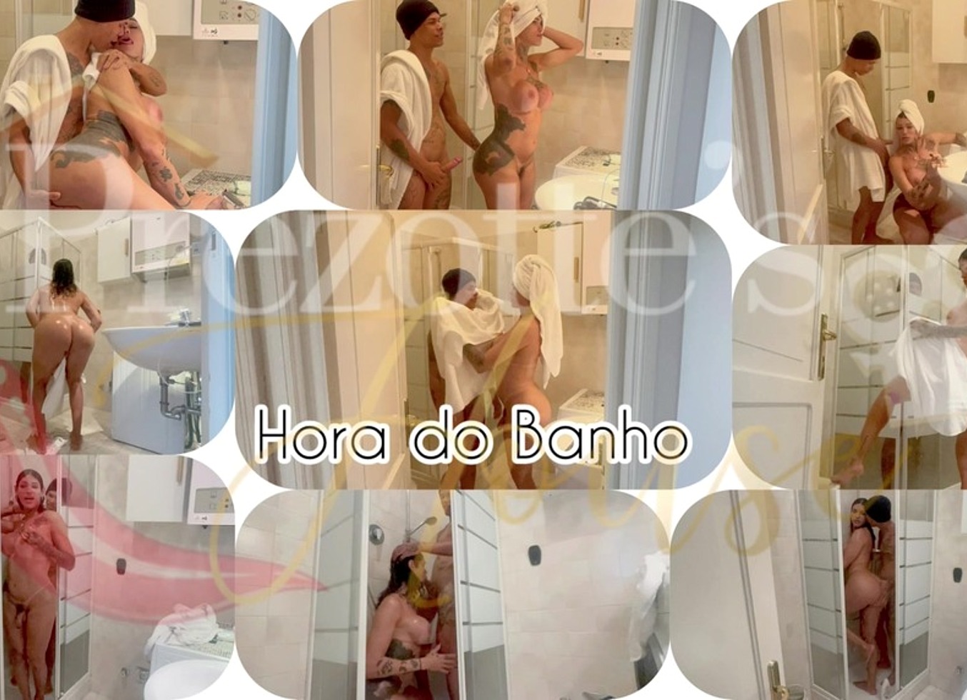 Hora Do Banho, Traicao De Macho Casado Dotado 22 Safado Botando A Trans Pra Mamar No Banheiro