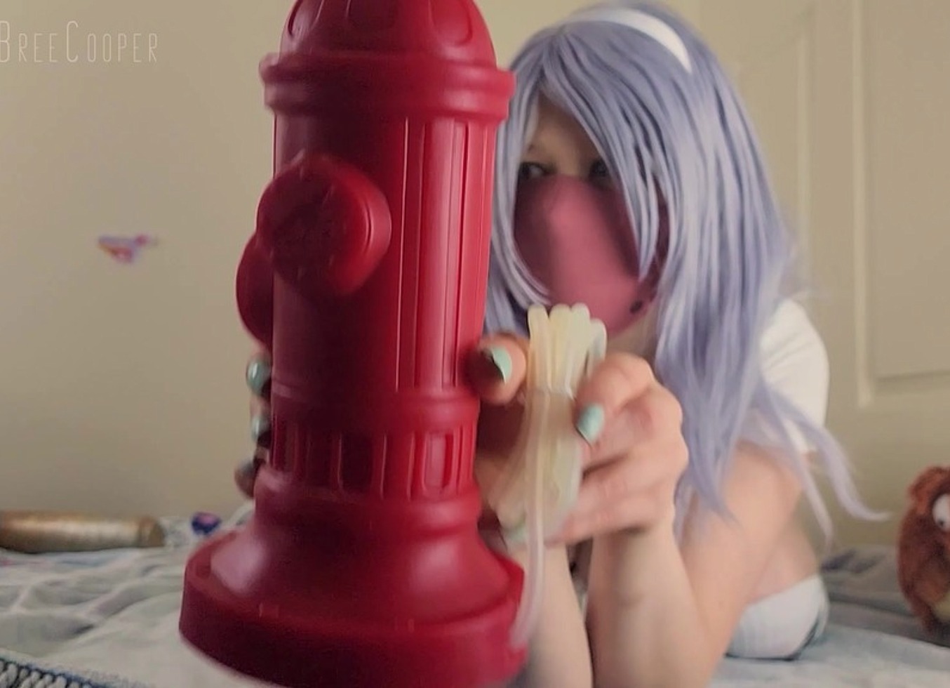 Fire Hydrant Goes in My Ass, Also Siswet's Signature Sis-Can Toy