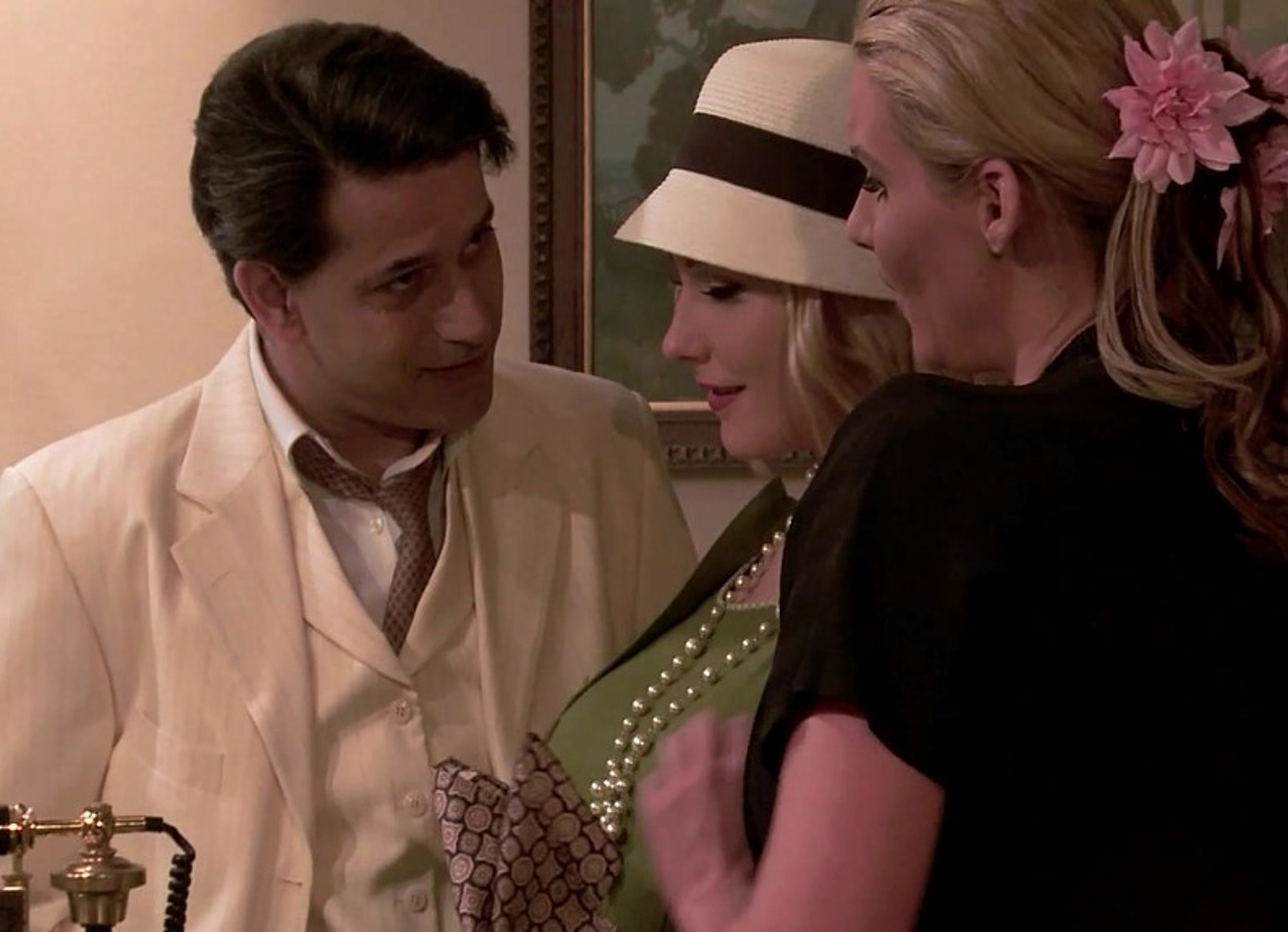 Natalie Norton and Phoenix Marie in a Hot Threesome in the 1920'S