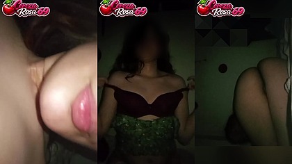 Latina caliente amateur ensenando Pack casero ensenando todo mientras me desnudo completamente