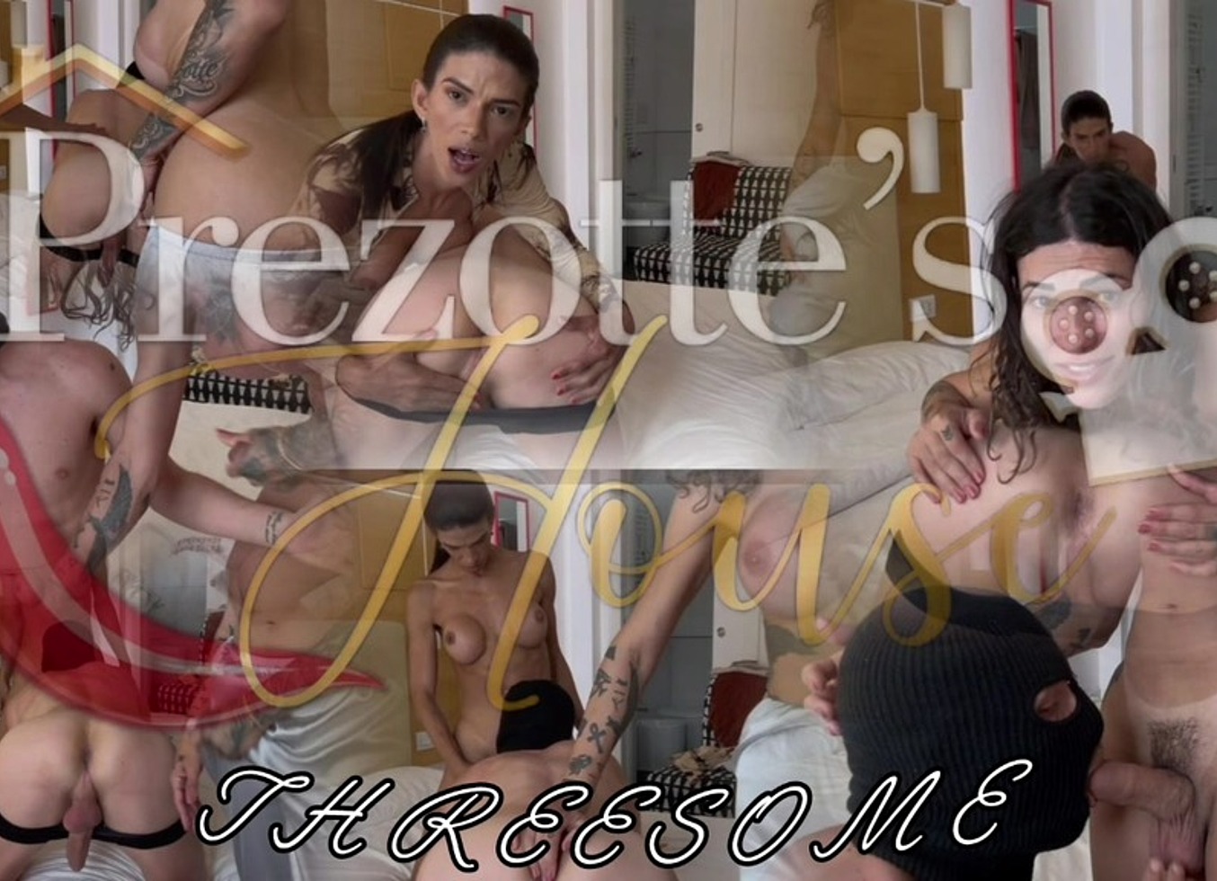 Threesome Com Sabrina Prezotte E A TS Dani Santos, Exo Grupal Com Travestis Brasileiras Sem Limites