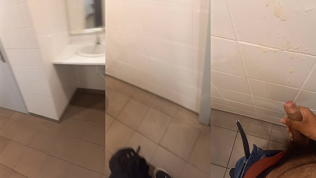 quick jerk off in public university toilet (Jerkoh) quick jerk off in public university toilet (Jerkoh)