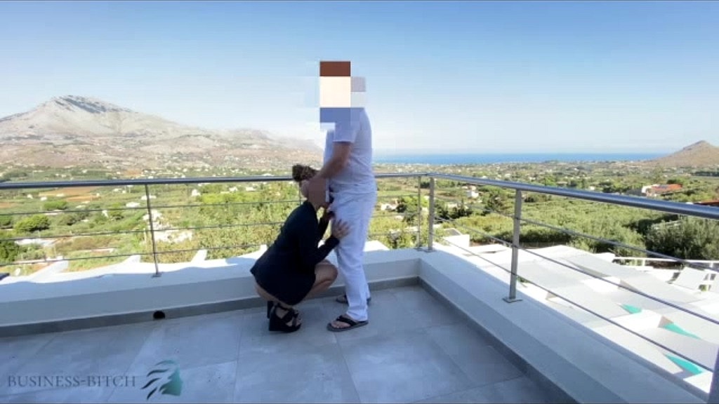 sexy real estate business woman used on a public balcony (Candyman, BusinessBitch) sexy real estate business woman used on a public balcony (Candyman, BusinessBitch)
