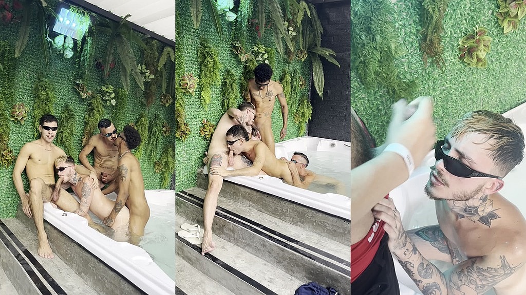 orgia de maloqueiros na hidromassagem (Leo Felipo, Lucas Mancinni, Lucas Sans, Renan Ramos) orgia de maloqueiros na hidromassagem (Leo Felipo, Lucas Mancinni, Lucas Sans, Renan Ramos)