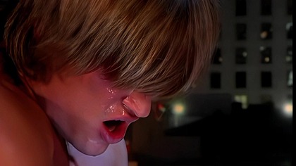 Then she spreads wide and takes him into her ass for a nice backdoor banging