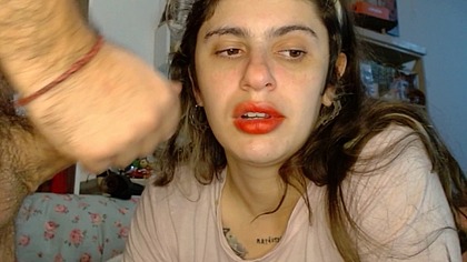 Petite slut in rough Facefuck and creamy Anal Farting Long Show