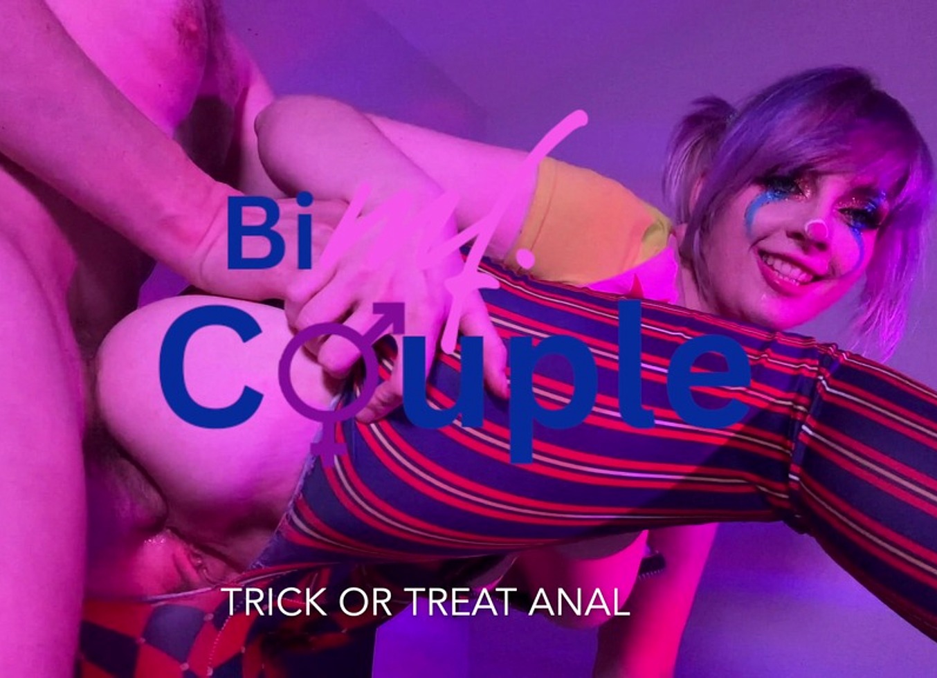 Trick Or Treat Clown Takes It In Her Ass