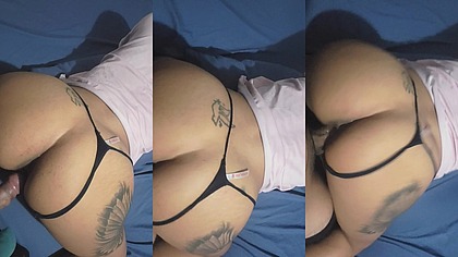 I break her pussy, the neighbor likes warm milk