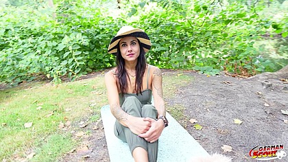 GERMAN SCOUT - Skinny Teen Jenny Stella talk to Hard Anal Sex Casting in Berlin