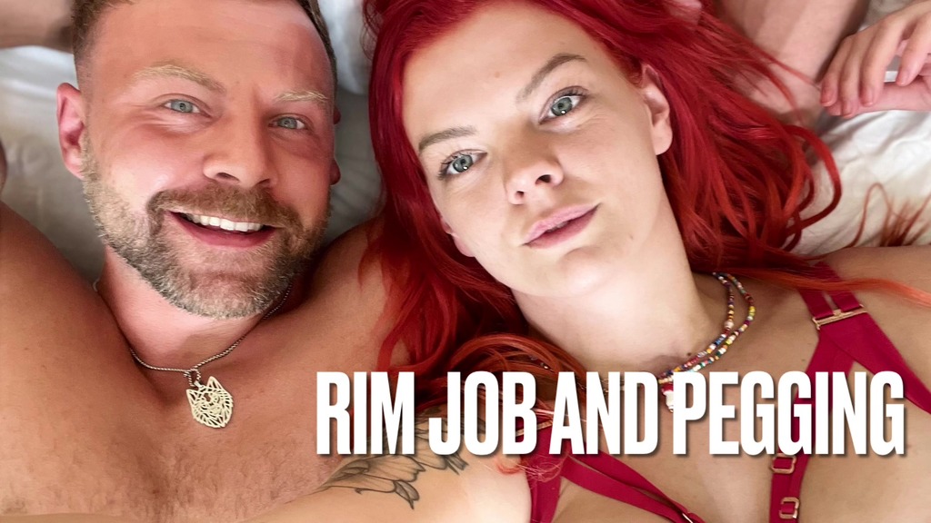 rimjob and pegging by rebecca goodwin