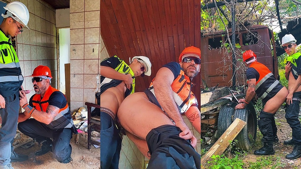 amigo de cu e rola. dois trabalhadores fardados fudendo num casarao abandonado depois do trampo (DropboyFloripa, Sadick Coutinho) amigo de cu e rola. dois trabalhadores fardados fudendo num casarao abandonado depois do trampo (DropboyFloripa, Sadick Coutinho)