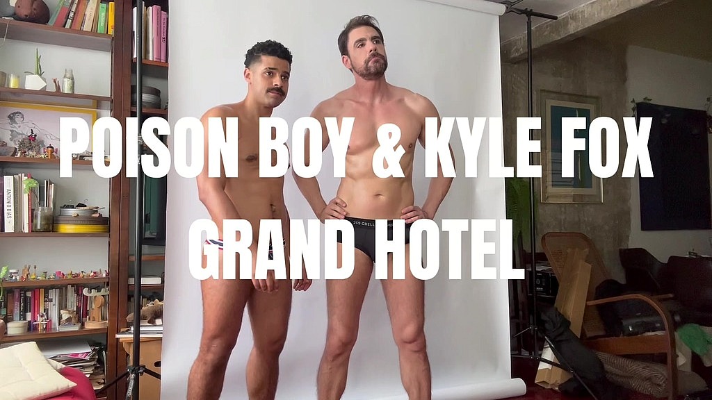 behind the scenes - photoshoot ghs magazine (Kyle Fox,Poison_boy) behind the scenes - photoshoot ghs magazine (Kyle Fox,Poison_boy)