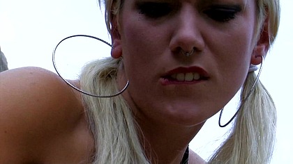 Cindy Behr Loves Being Fucked While Dragging On A Cigarette