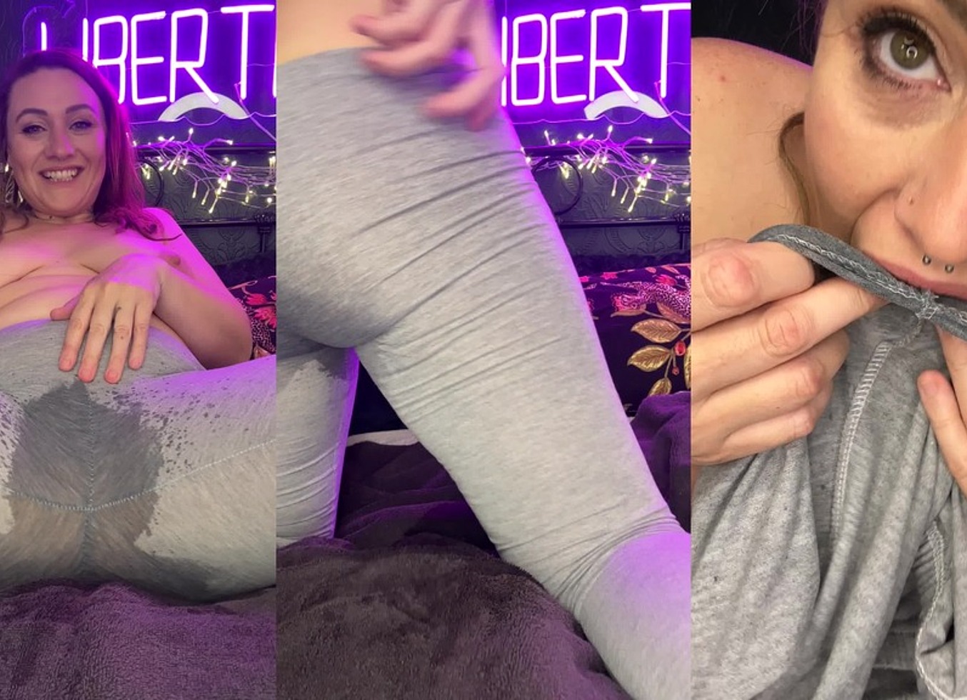 Legging Squirt Wetting