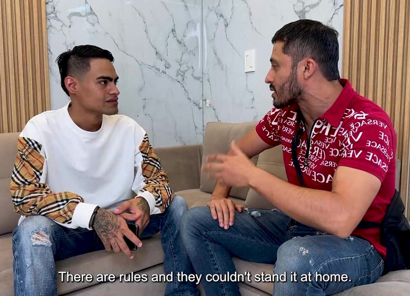 Latina Colombian BBW Cheats On Her Cuckolded Husband With Her Young Stepson In The Marital Bed, Asks Him To Use A Condom And Cums Inside Her! Lalucero & Danyel Mast