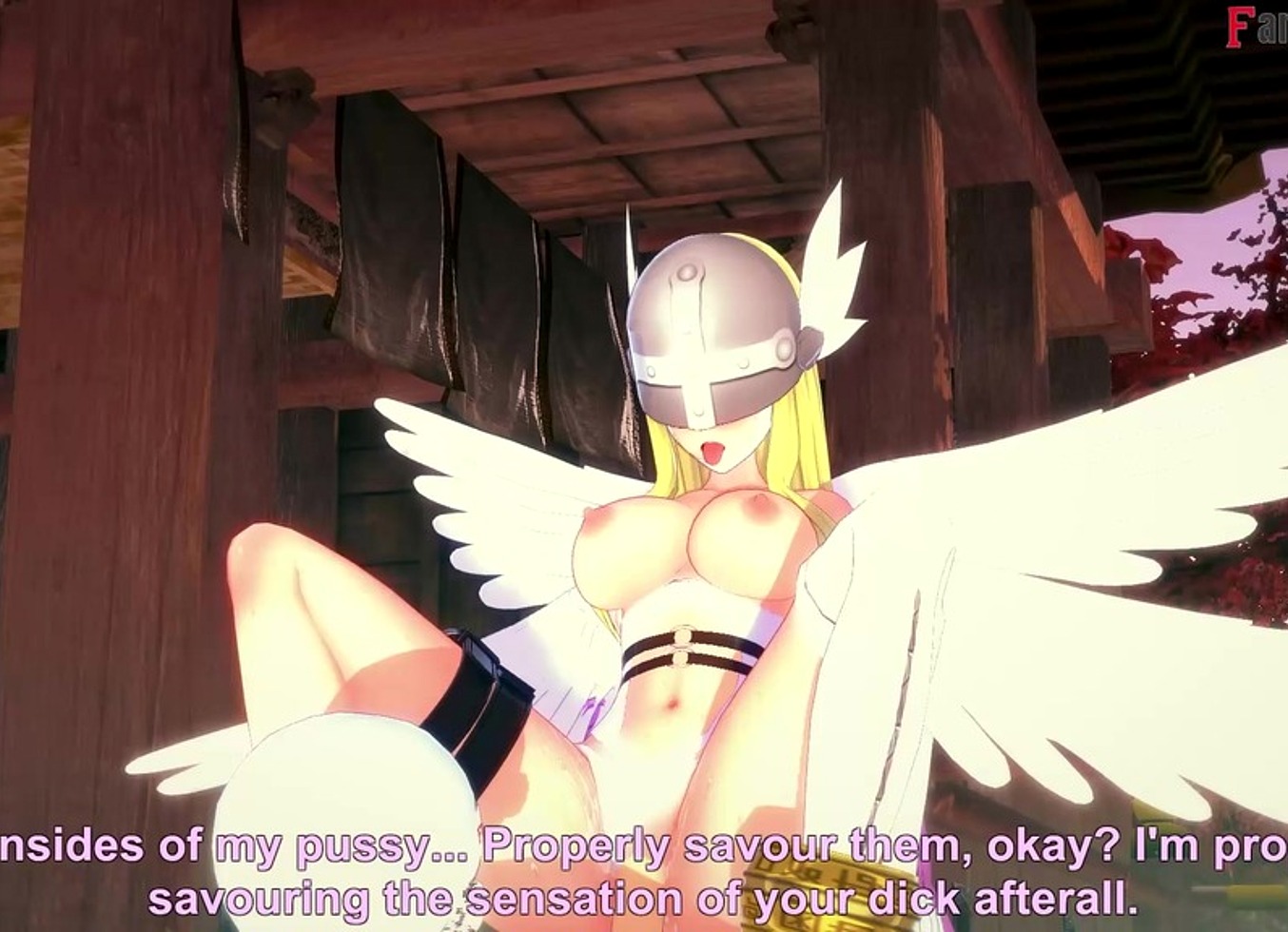Angelwomon Evolving To Fuck | Red | Digimon | Full & POV On Sheer & Ptrn: Fantasyking3