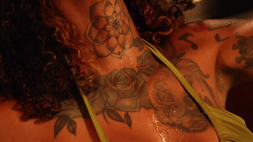 leah michelle is thirsty and soaking wet