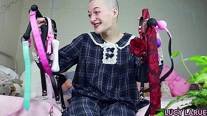 "Gentle Bald Femdom POV Gag Tour"