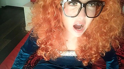 Lavinia fa i Rutti enormi- real dirty burpin nerdy girl