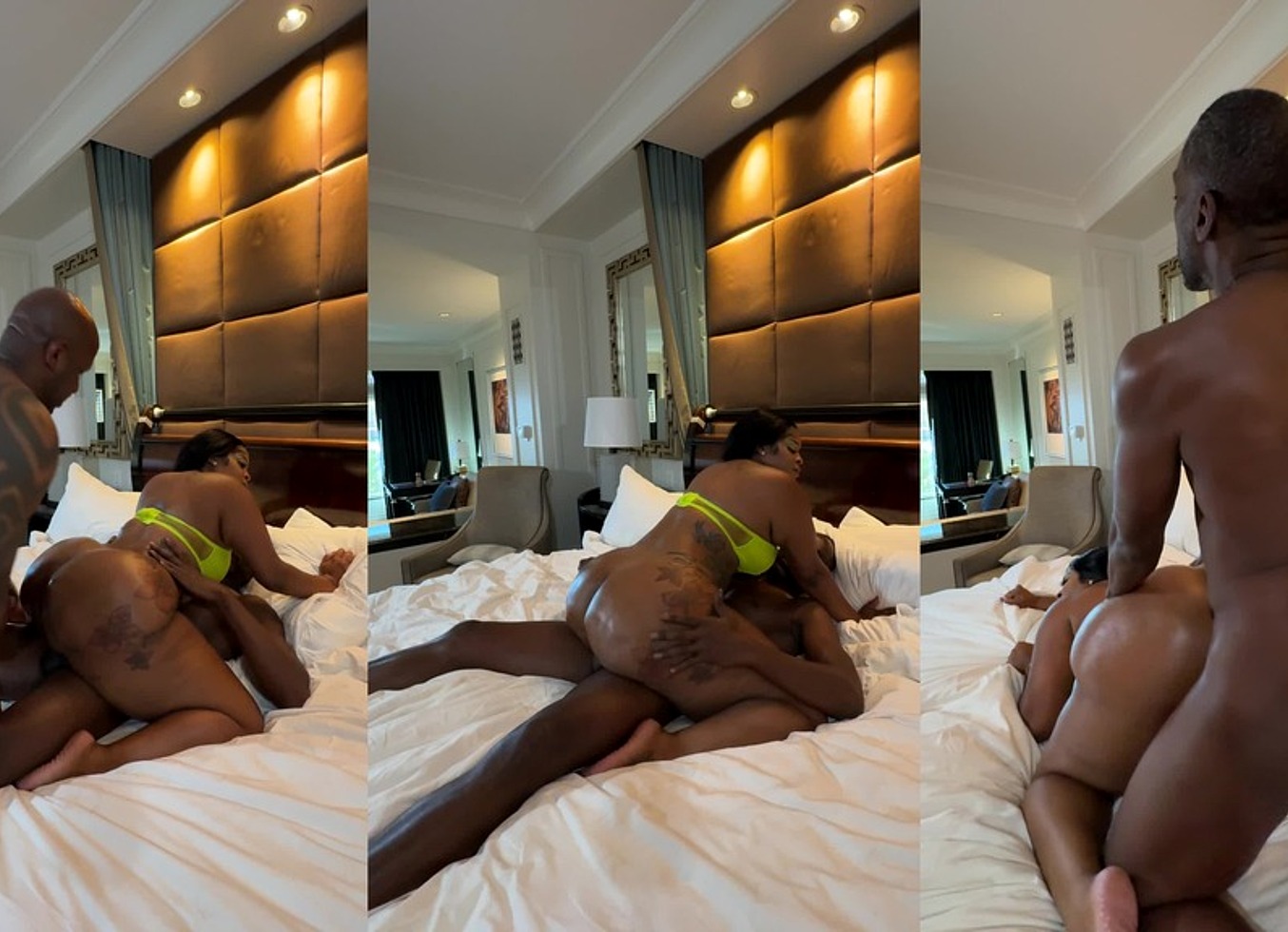 Prince Yahshua, Jayla Page & Don Sudan In A DP With A Cream Pie ? In Both Holes