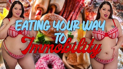 Eating Your Way to Immobility - BBW MILF Feeder Sydney Screams Wants You Bigger and Fatter Than Ever So She Can Use Your Body for Her Pleasure