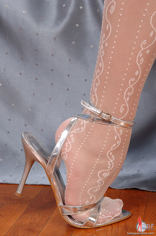 Lovely babe with divine legs & feet #3