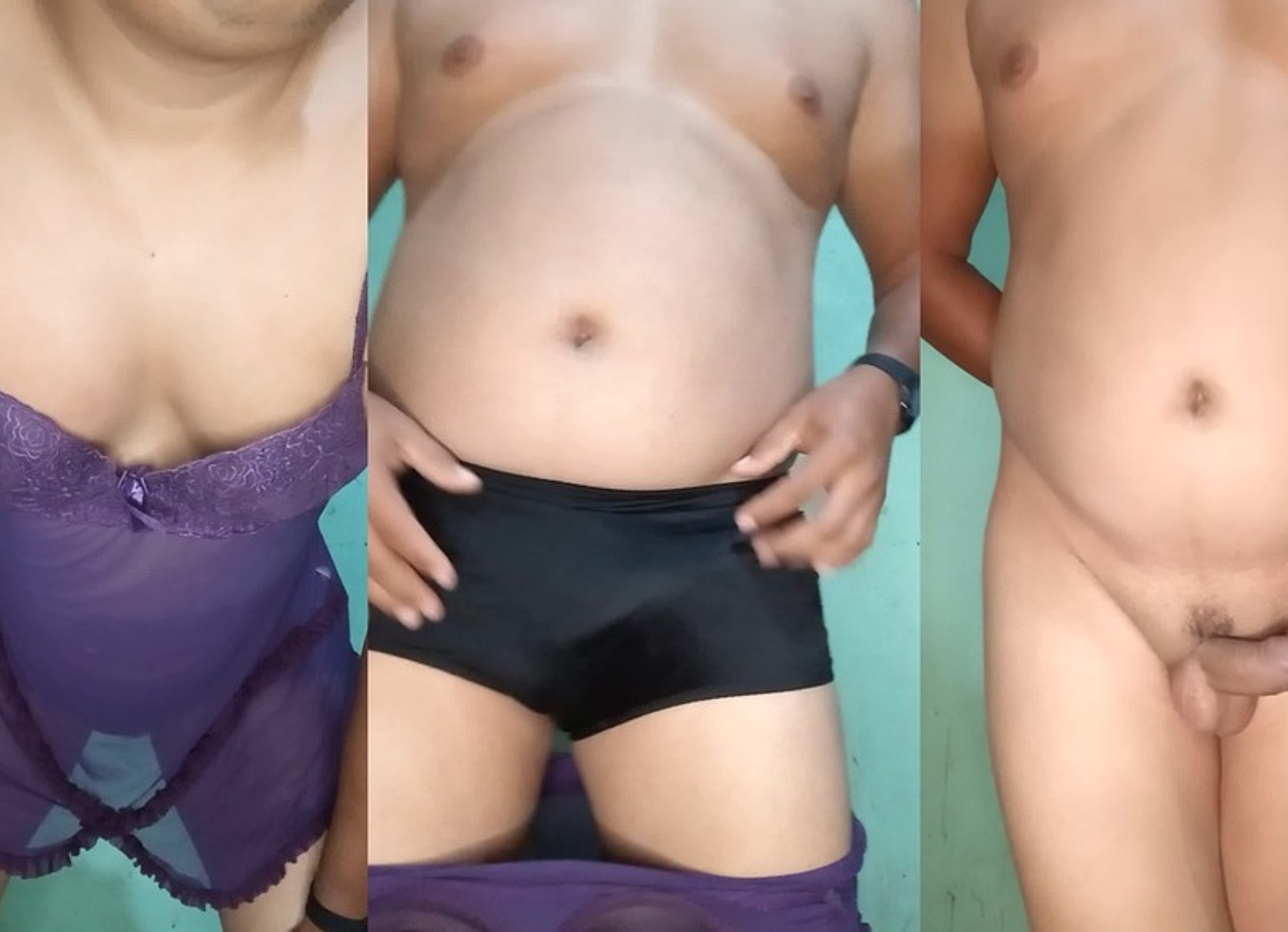 Modelando Bragas De La Vecina