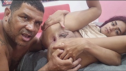 Olha o que Leo ogro fez com meu cu