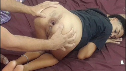 Vejam como Leo ogro deixou o cu da sapatao thalysson