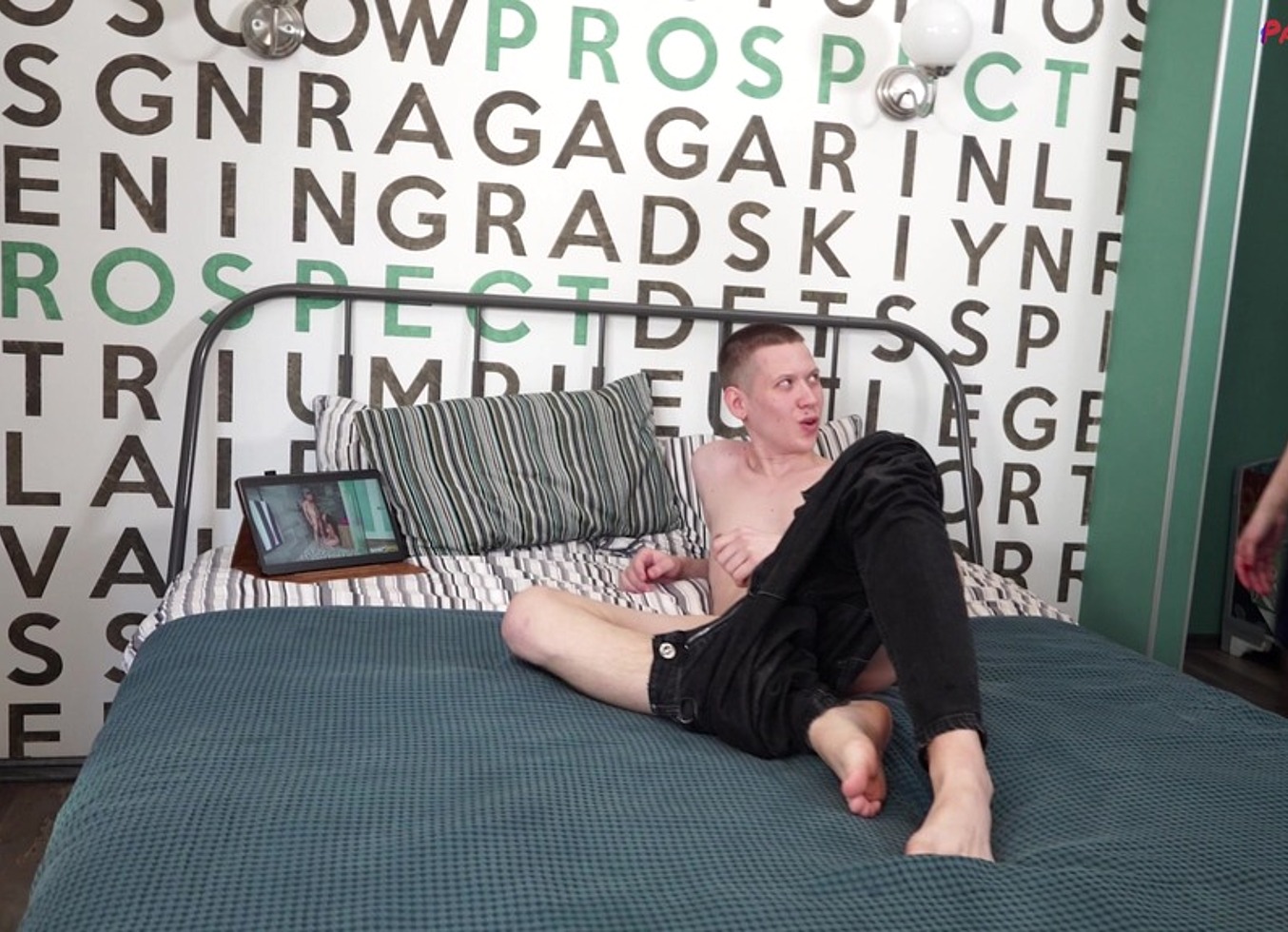 Kristina El Catches Boyfriend Jerking Off And Fucks Him To Get Him Off