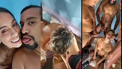 Joykarenoff -Orgy with my boyfriend and our friends in the libertine club in Paris