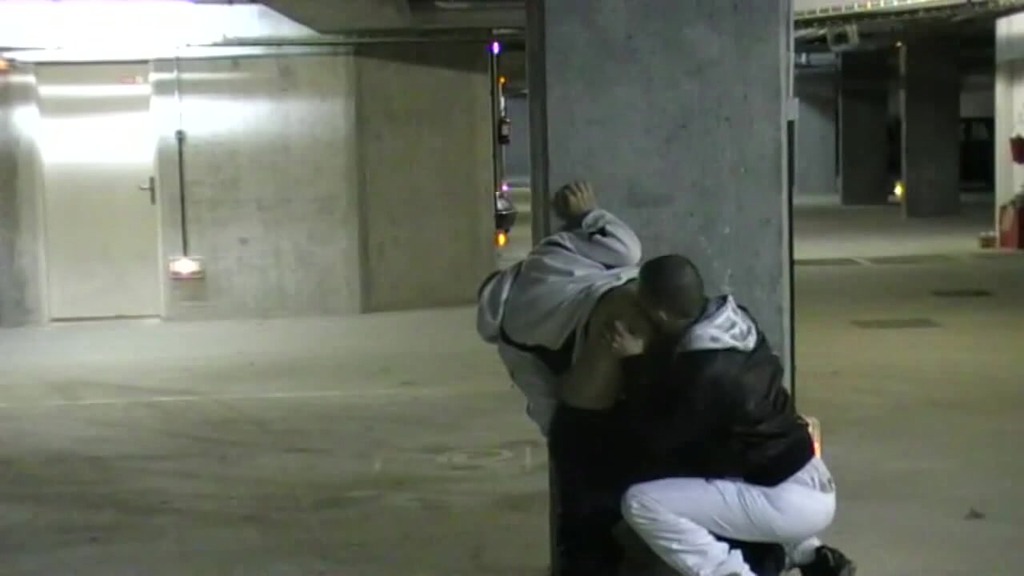 fucked by a straight scally boy in public parking