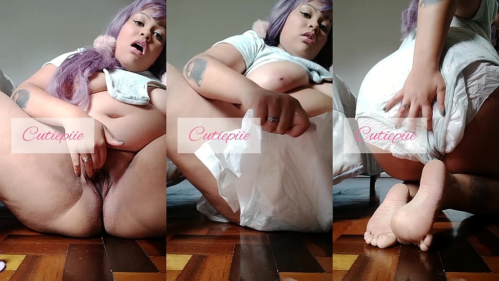 товстушка підгузок брудна дитина пі (милашка) bbw diaper messy baby pee (Cutie)